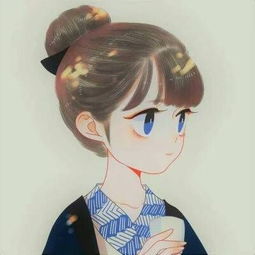 微信头像卡通女生唯美小清新2018