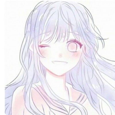 手绘00后可爱女生头像,卡通头像图片