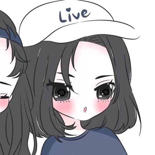 卡通闺蜜头像