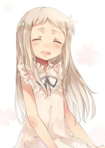请问谁有银色长发的动漫美少女图
