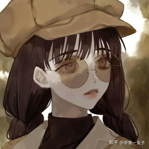 很酷的动漫女生头像