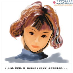 鼠绘动漫女生