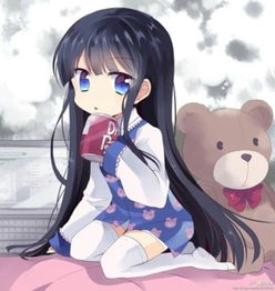 有没有相似这样的动漫少女图片,穿的裙子很大的那种