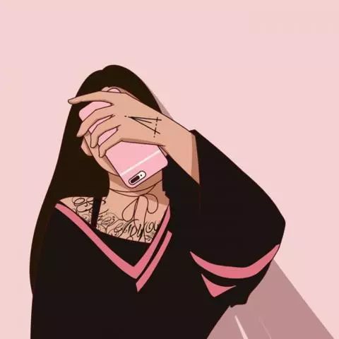女生二次元动漫头像2019高冷霸气的女生动漫头像