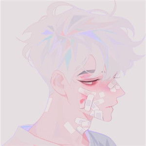 病娇动漫男生帅气高冷的帅气男生形象瞬间没了