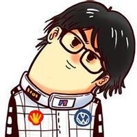 一个人弯着脖子的卡通头像微信头像图片大全
