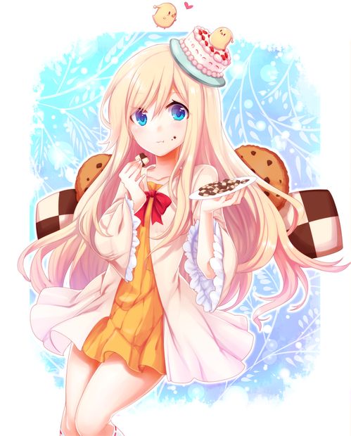 少女二次元动漫插画原创手绘萌系少女