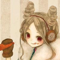可爱卡通小女生qq头像