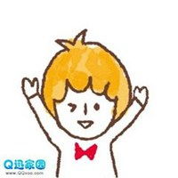 卡通白底小人情侣头像微信头像图片大全