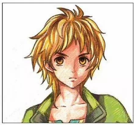 彩铅动漫人物手绘教程彩铅动漫男生