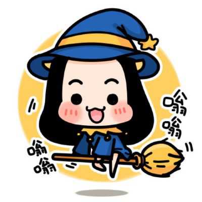 一对两张万圣节卡通情人头像