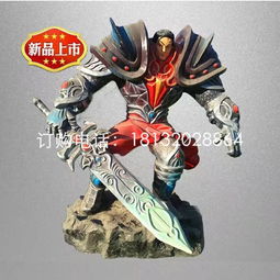 游戏人物雕塑,玻璃钢卡通雕塑-黄页88网