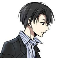 求利威尔兵长黑白头像越多越好,谢谢