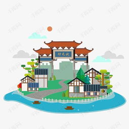 卡通状元坊插画素材图片免费下载高清装饰图案png千库网图片编号4049512