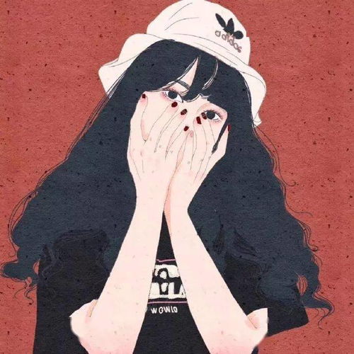 酷酷的动漫卡通女生头像,个性头像