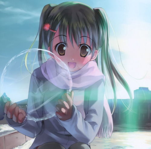 二次元动漫头像丨长着乌黑亮丽的头发,可爱迷人的少女