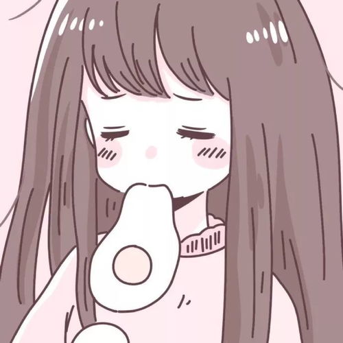 唯美梦幻粉色系动漫女生头像世界没有真相