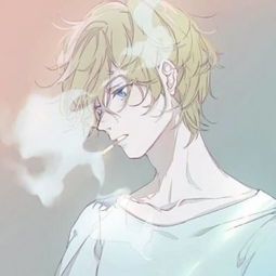 吸烟疗伤动漫头像qq头像扣扣居
