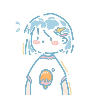 卡通简笔画女生头像岁月还漫长岁月静好