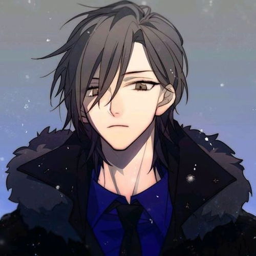 屹立风雪中
