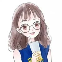 卡片美女头像卡片式卡通美女头像