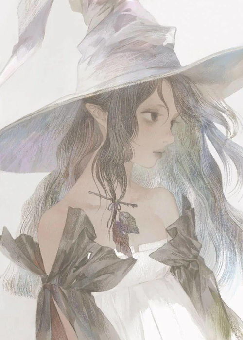 插画丨不露胸不露腿,她画的女孩,头发丝都美得窒息
