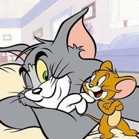 求一对猫和老鼠的情侣头像,要可爱点的,谢谢了