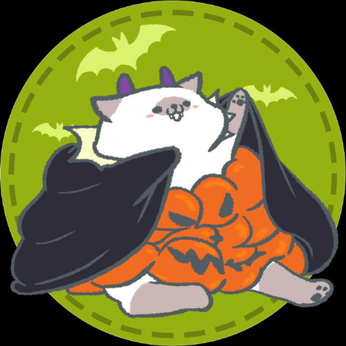 万圣节被窝猫的小头像