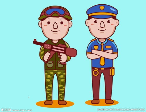 卡通职业图片