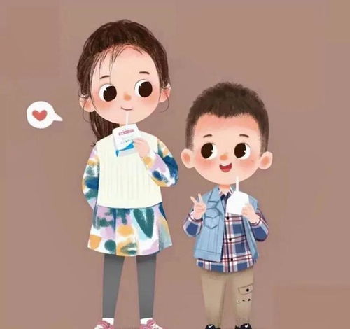 卡通头像兄妹篇