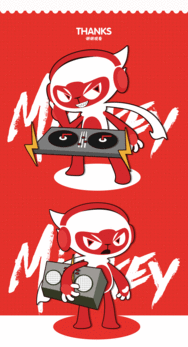 网易云音乐卡通形象设计大赛作品miukey
