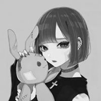 女生漫画头像霸气黑白女生头像霸气超拽漫画黑白