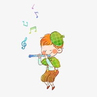 吹笛子的动漫人物头像微信头像图片大全