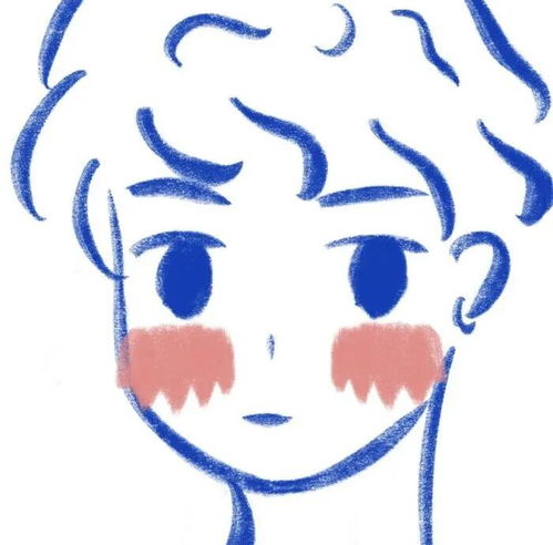 动漫头像克莱因蓝头像