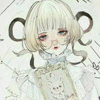 可爱萌萌哒女生动漫头像1