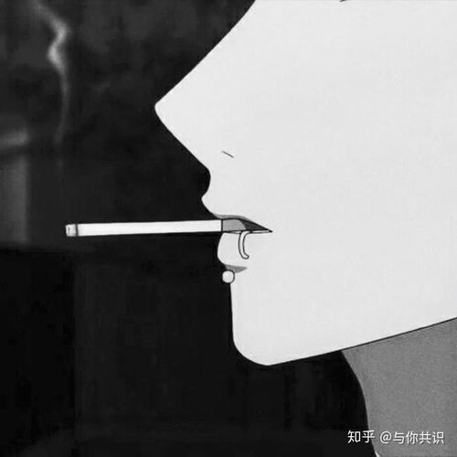 有没有动漫男头抽烟的