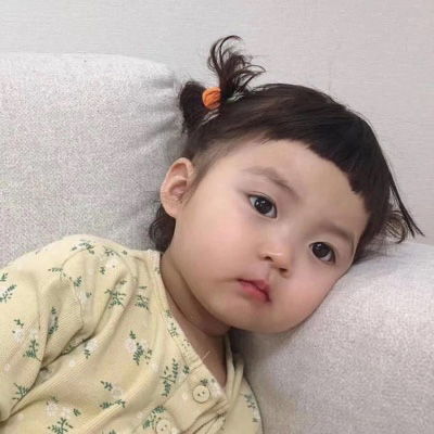 小孩可爱头像超萌女可爱的头像女生呆萌娃娃真人