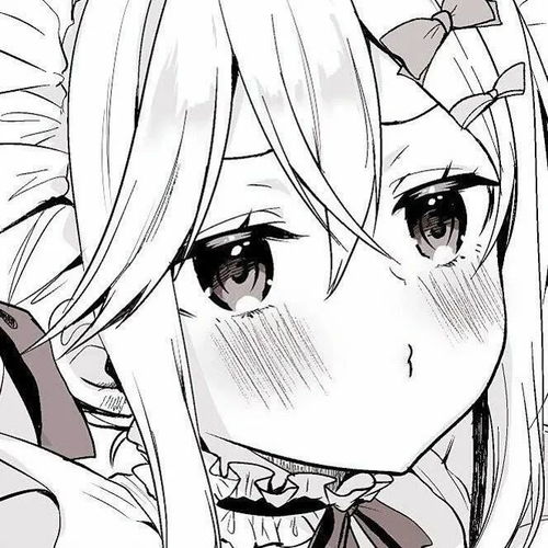 微信头像q版黑白动漫男生女生头像超好看又超可爱