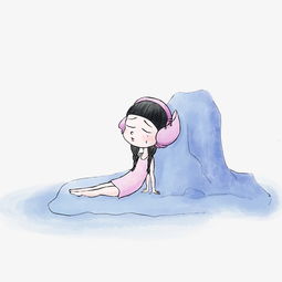 童真梦幻主题马卡龙色系在海边哭泣的悲伤海螺女孩图片素材其他格式下载动漫人物大全