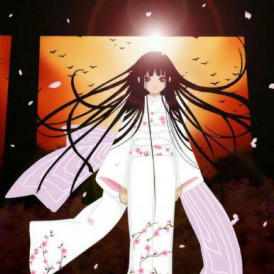 地狱少女头像阎魔爱系列恐怖图片地狱少女图片