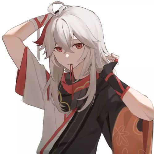 动漫男生头像我喜欢你不光是因为你的样子还因为和你在一起时我的样子