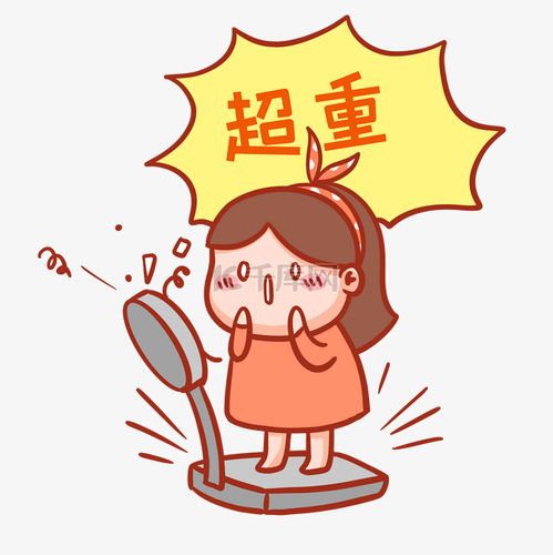 超重表情包素材图片免费下载千库网