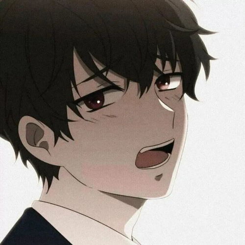 动漫男女生头像我表达不满的方式是晚一点回消息