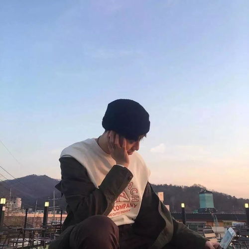 男生头像天气很好,适合想你