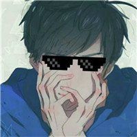 动漫墨镜叼烟男生头像微信头像图片大全