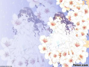 紫色头发动漫女生