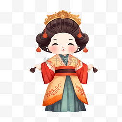 唐朝卡通图片唐朝卡通图片素材免费下载千库网