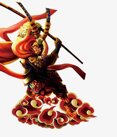 齐天大圣素材图片免费下载高清卡通手绘psd千库网图片编号6419977