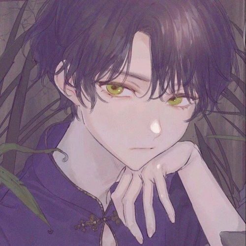 动漫男生头像愿乘泠风去,直出浮云间