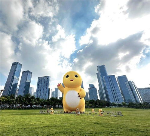 国庆新玩法和奶龙一起打卡收集深圳最美日落